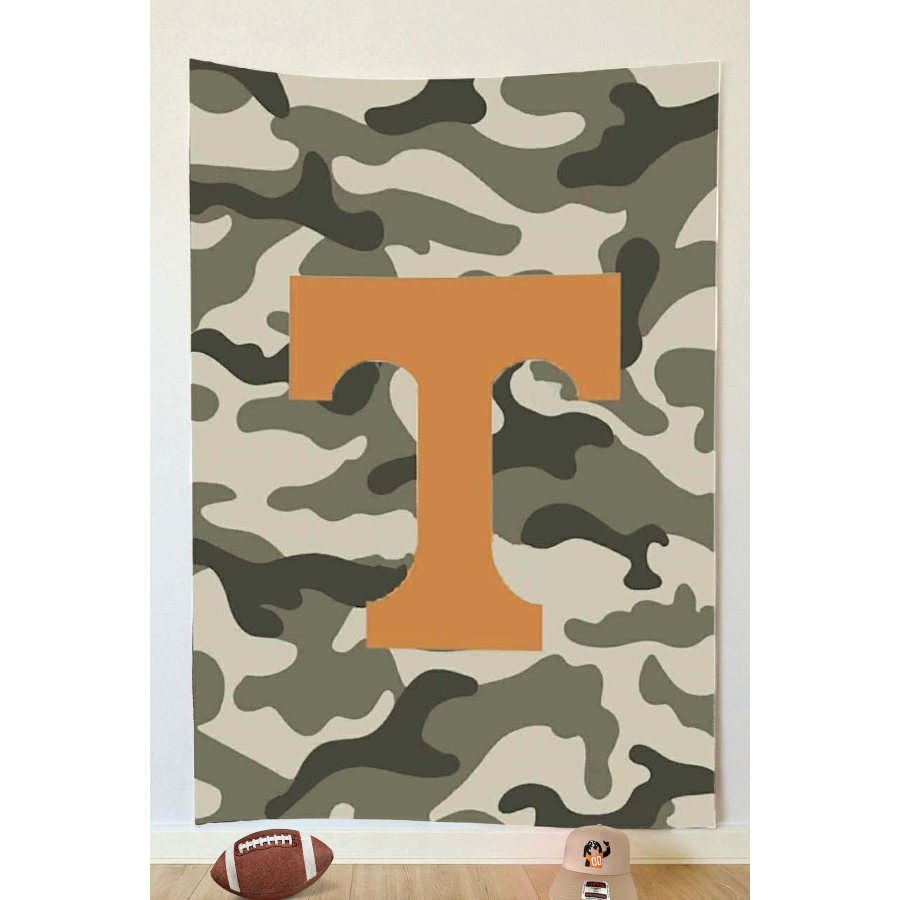 Volunteer Vibes Camo Luxury Blanket