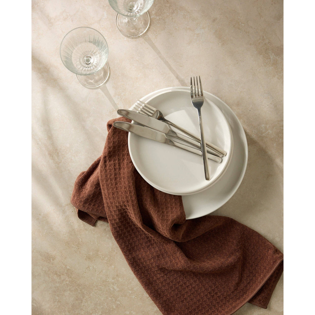 Geometry Truffle Hand Towel | Maple