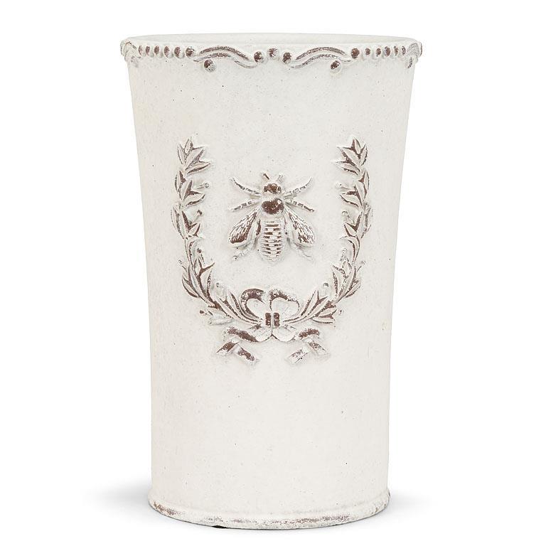 Embossed Bee Crest Planter