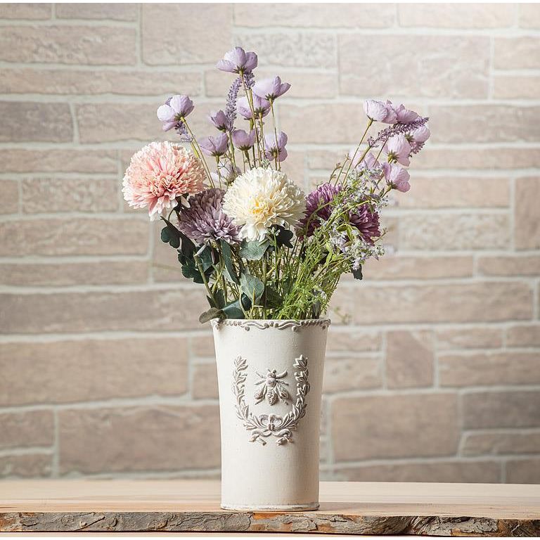 Embossed Bee Crest Planter