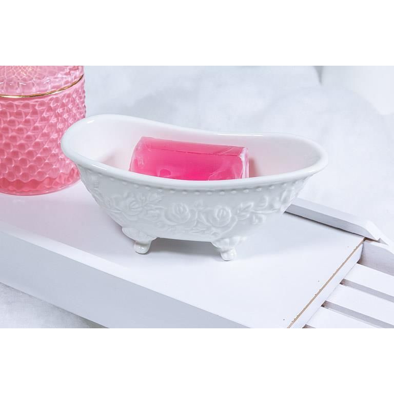 Embossed Bathtub Soap Dish