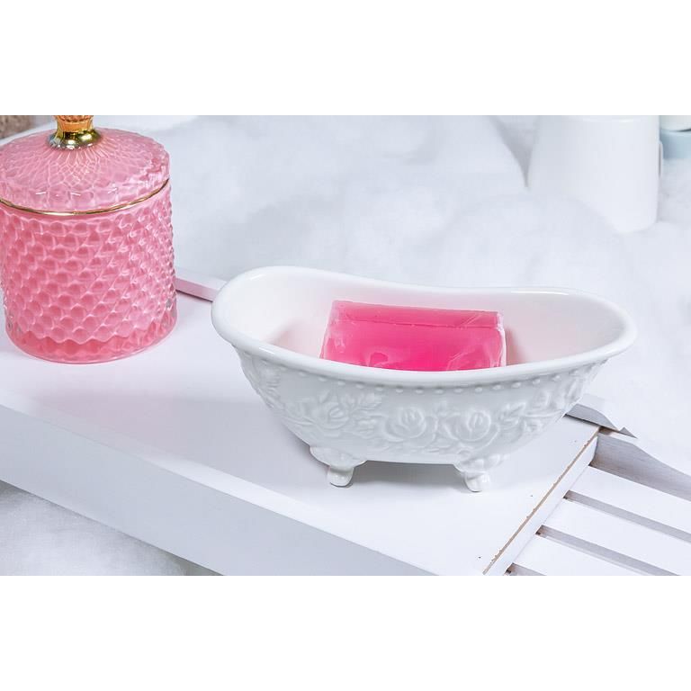 Embossed Bathtub Soap Dish