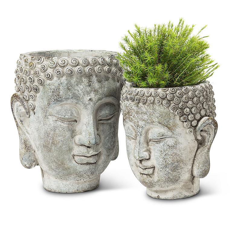 Buddha Head Planter | Large