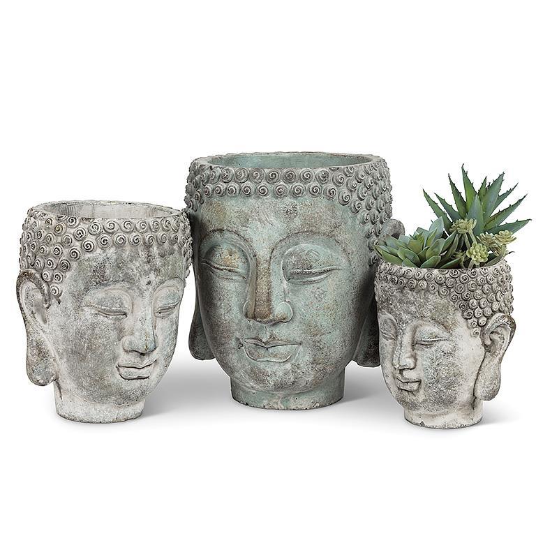 Buddha Head Planter | Large