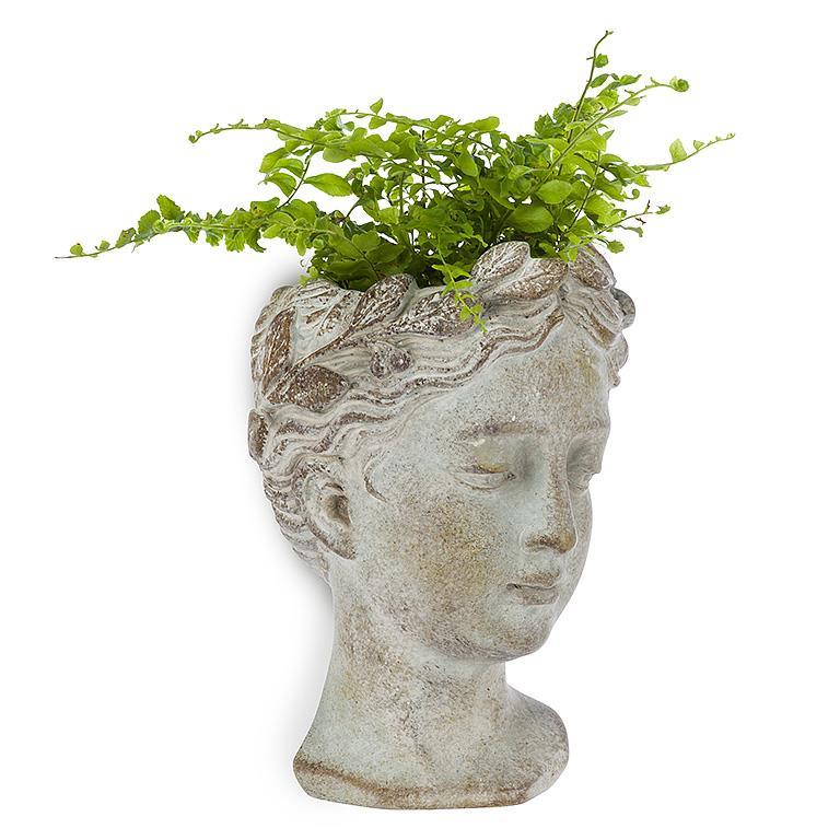 Goddess Head Wall Planter | Small