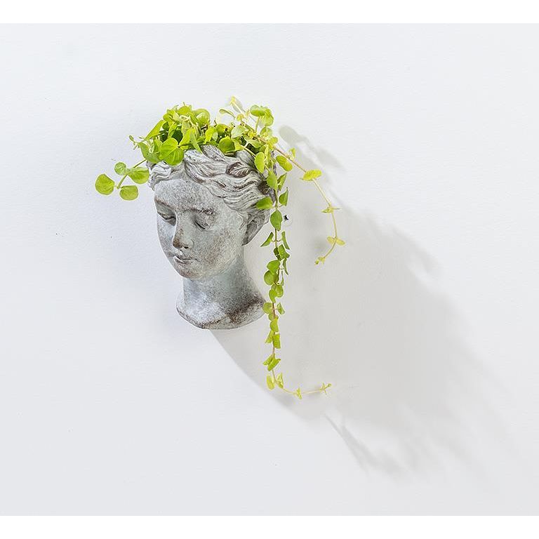 Goddess Head Wall Planter | Small