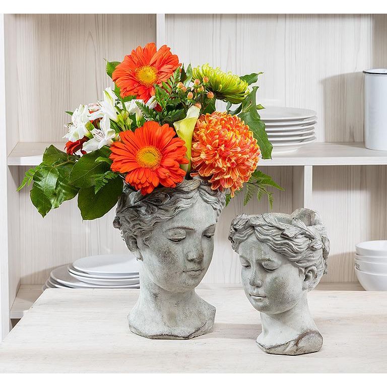 Goddess Head Planter | Small