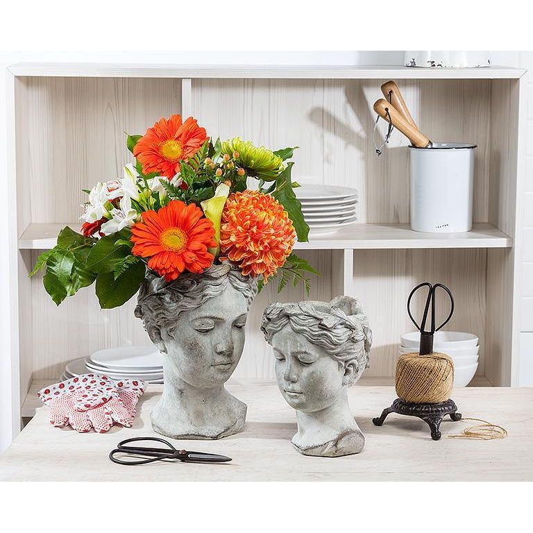 Goddess Head Planter | Small