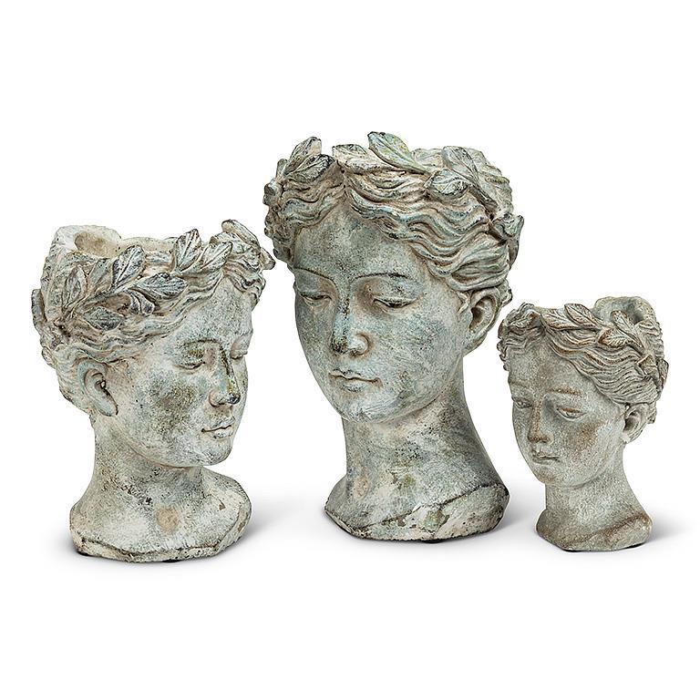 Goddess Head Planter | Small