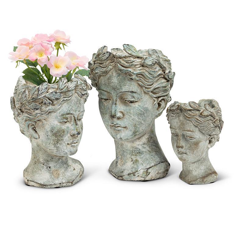 Goddess Head Planter | Small