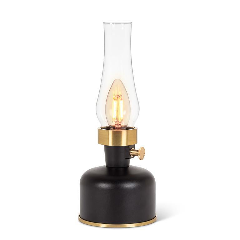 Lantern LED Lamp w/Chimney