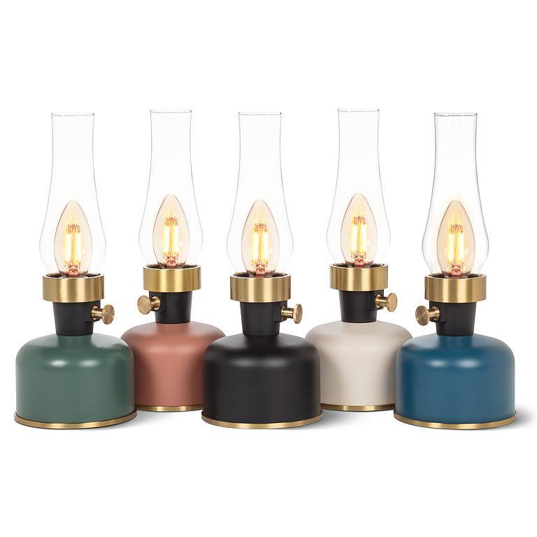 Lantern LED Lamp w/Chimney