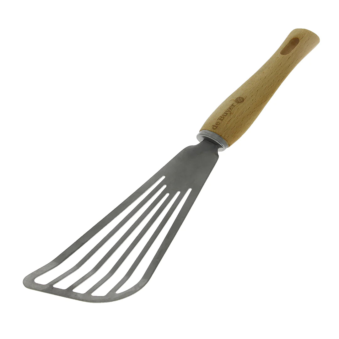 B Bois | S/S Flexible Turner w/Wood Handle