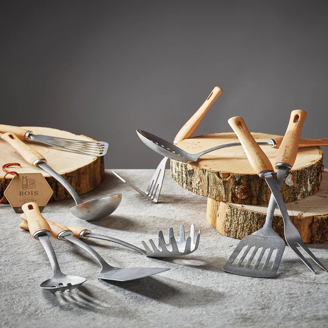 B Bois | S/S Spaghetti Spoon w/Wood Handle