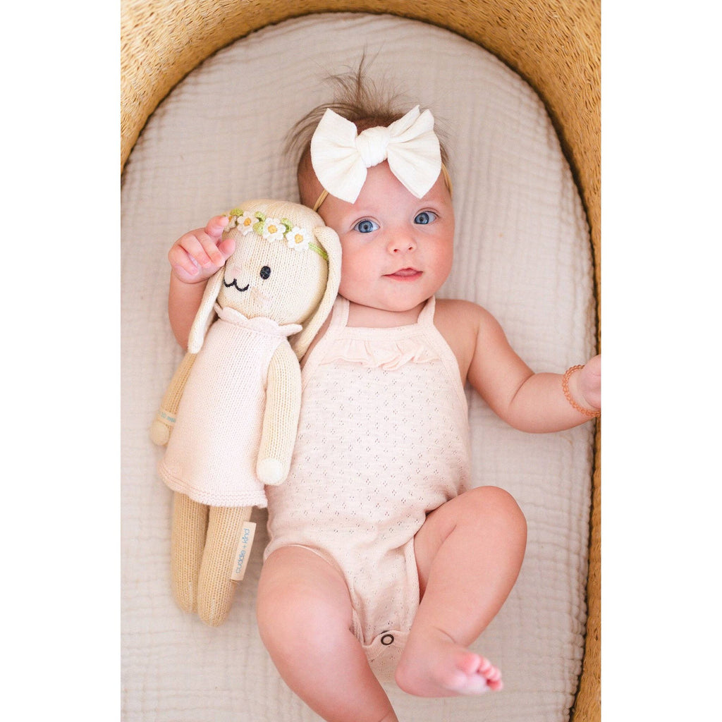 Organic Pointelle Ruffle Bodysuit | Cotton Candy