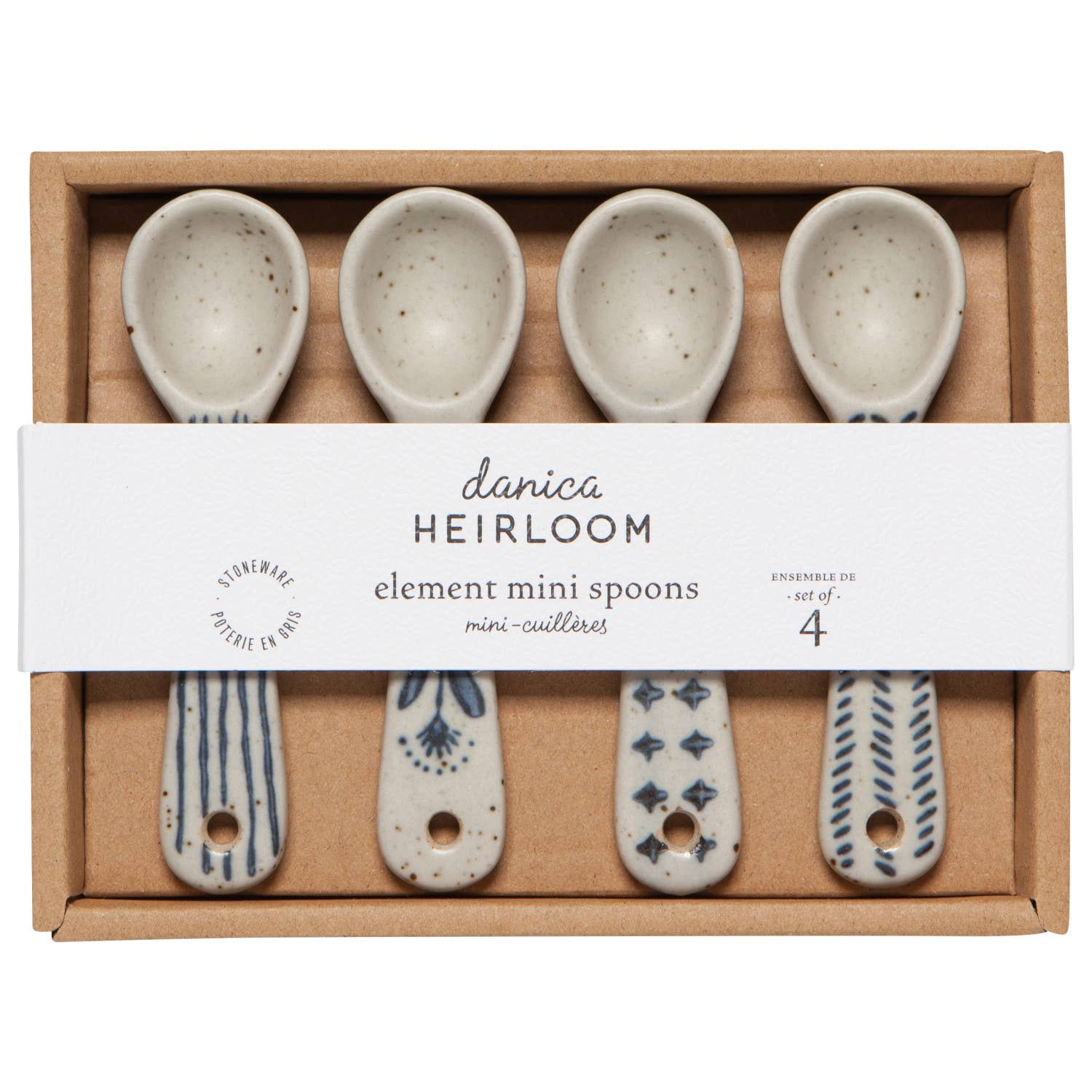 S/4 Element Mini Spoons
