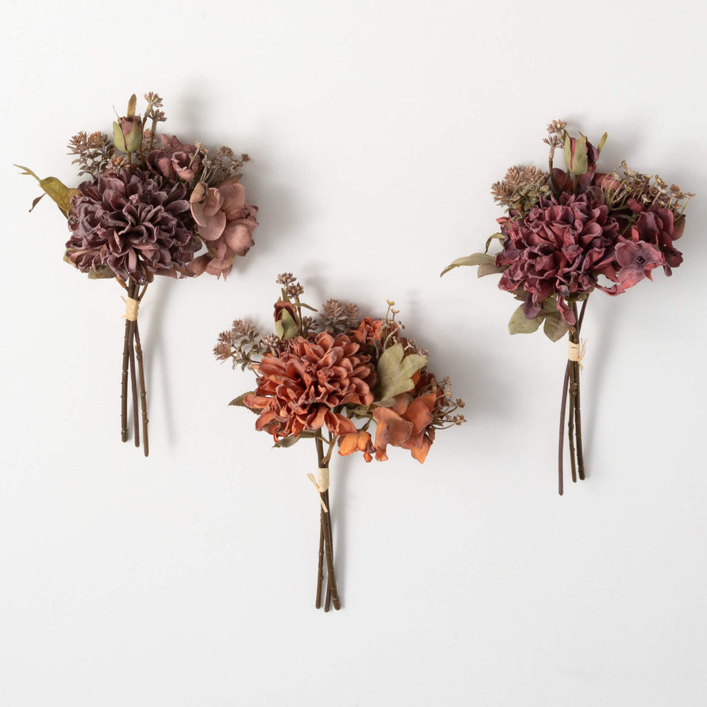 Fall Dried Mum Bush