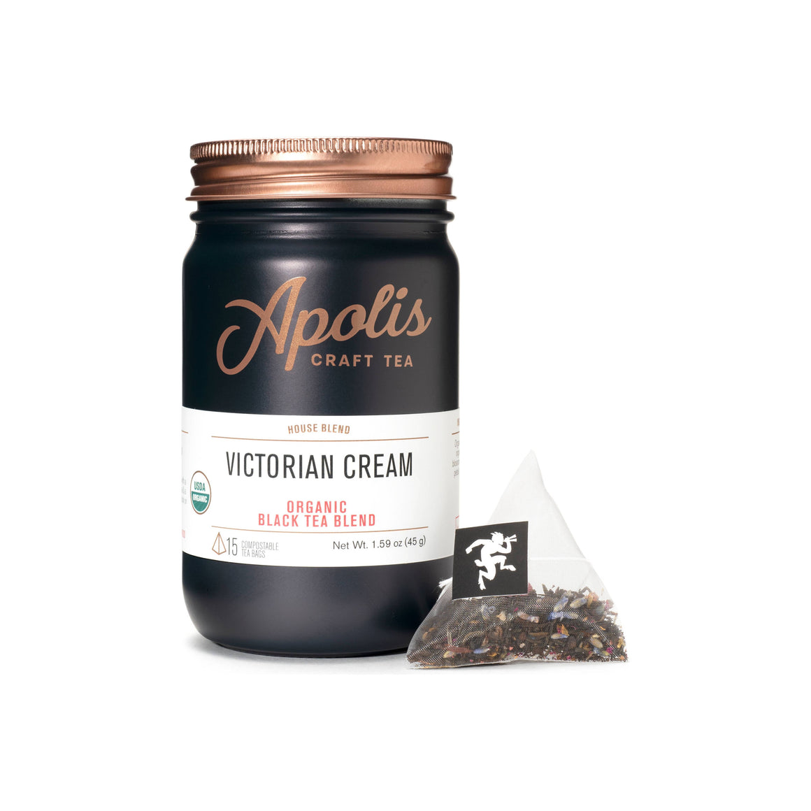 Tea Bags | Organic Victorian Cream