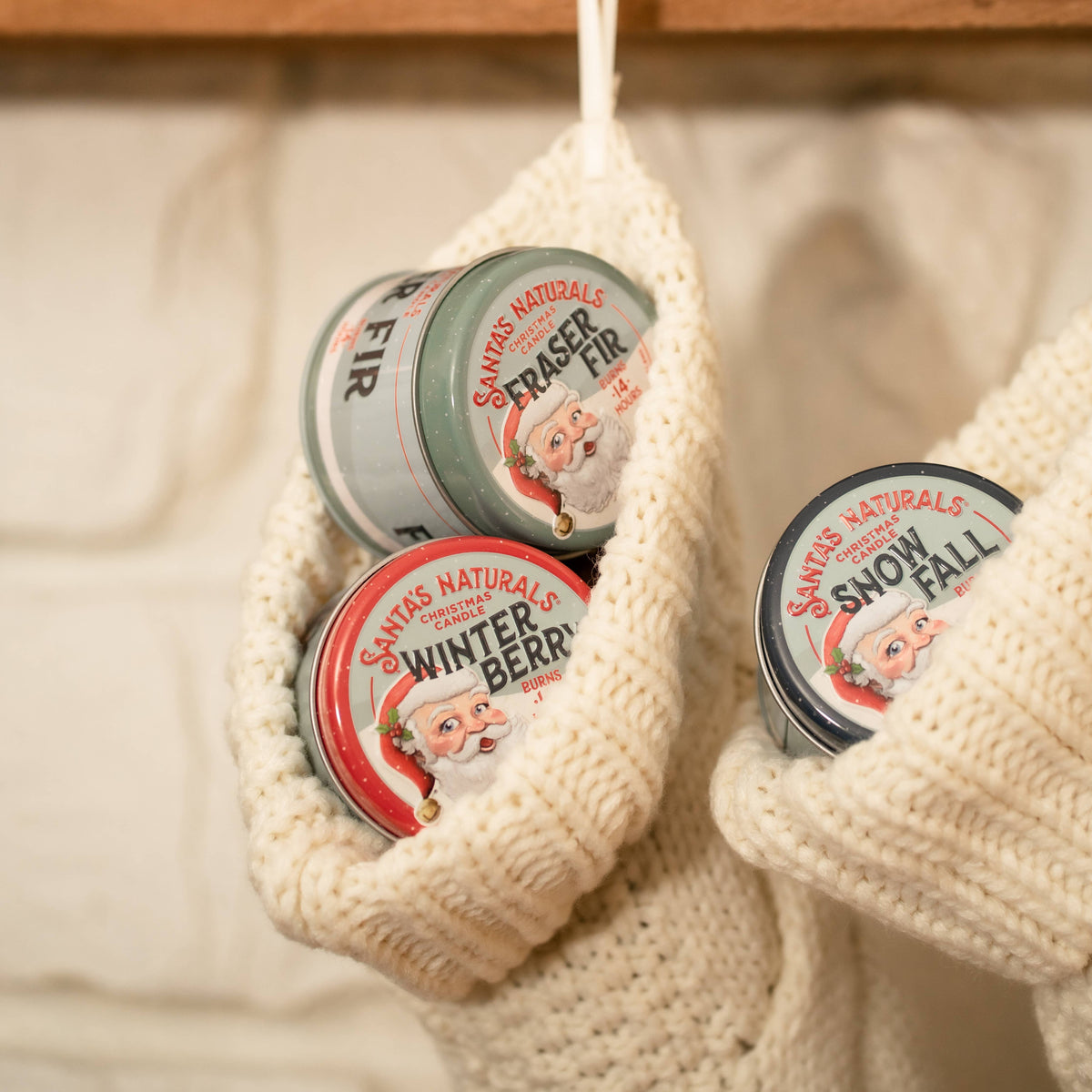 Santa's Naturals | Mini Candle Trio