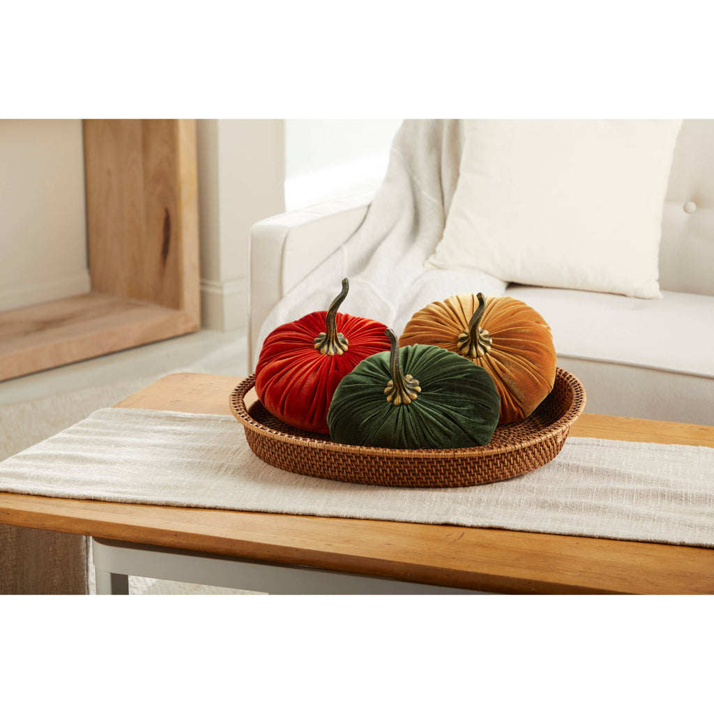 Velvet Pumpkin | Extra Large - Gold