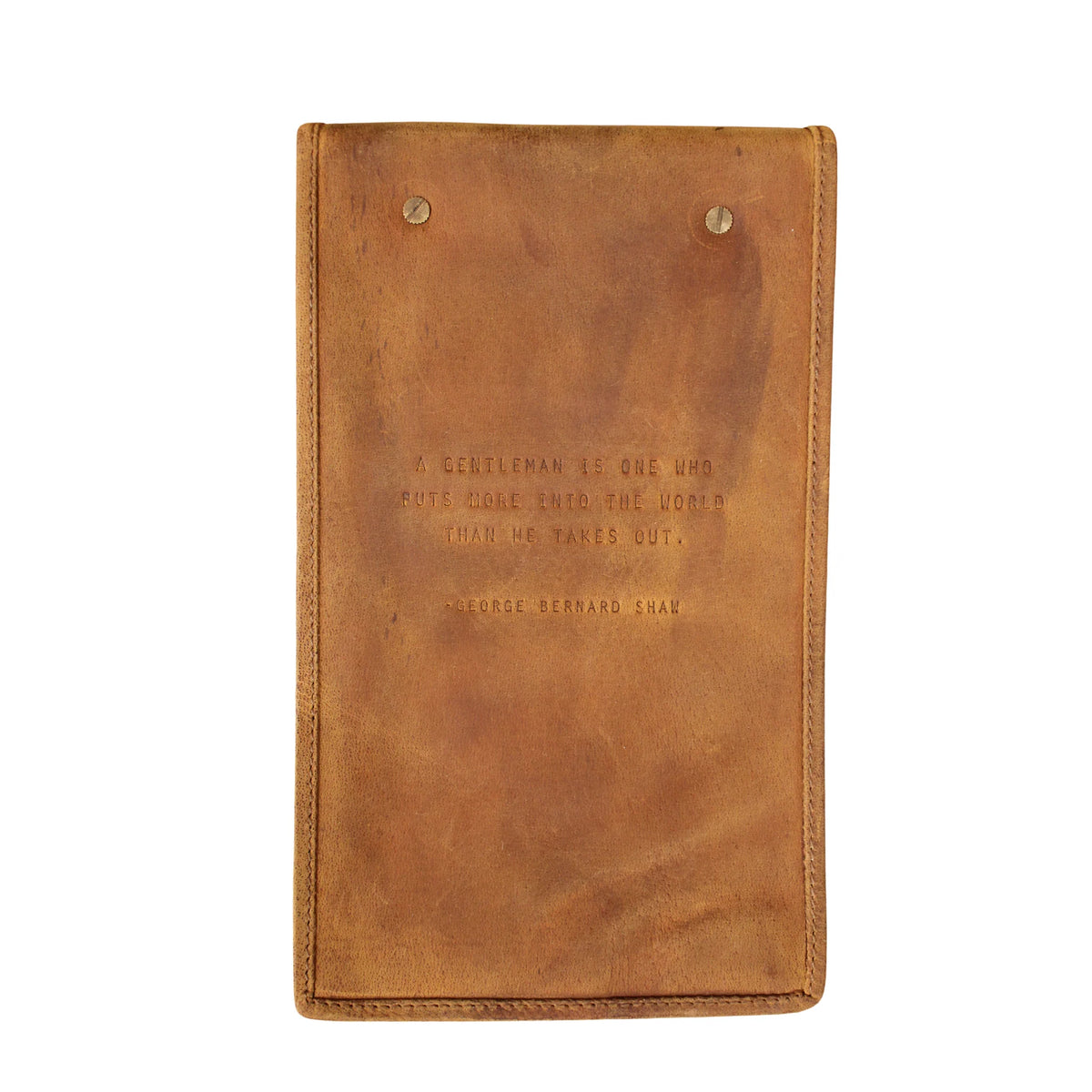 Signature Leather Desk Journal