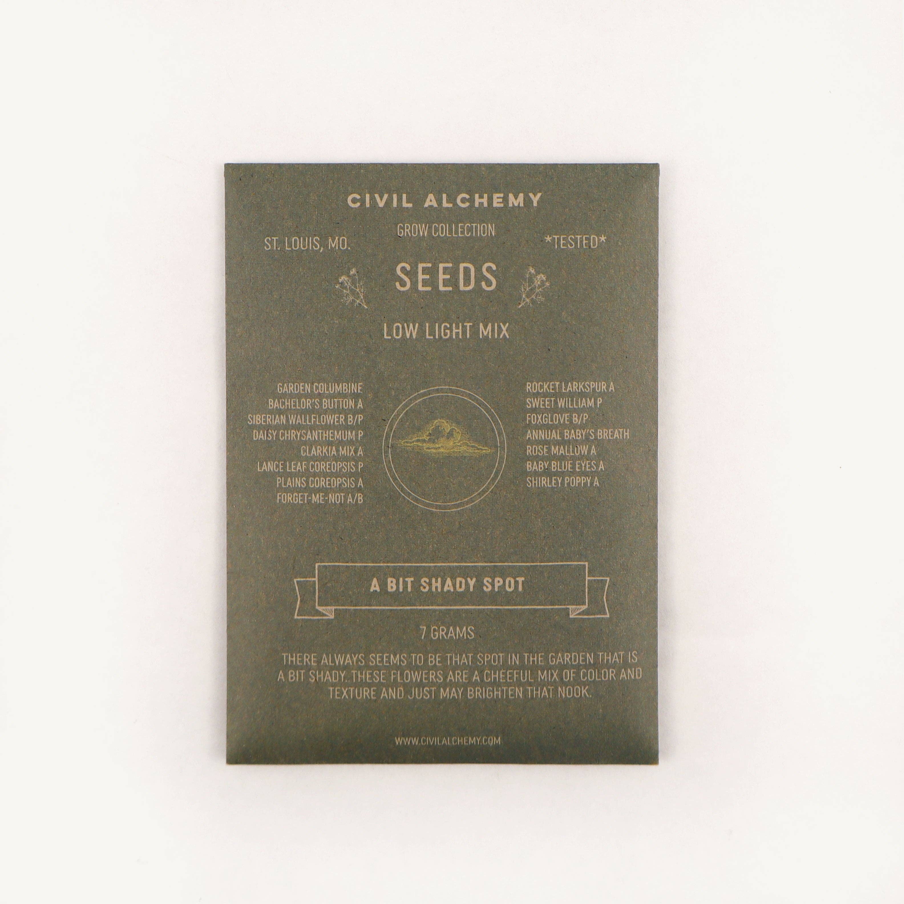 Wildflower Seed Mix | Shade Garden