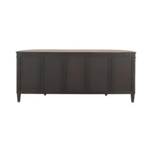 Claude Bow Front Sideboard | Large - Brown