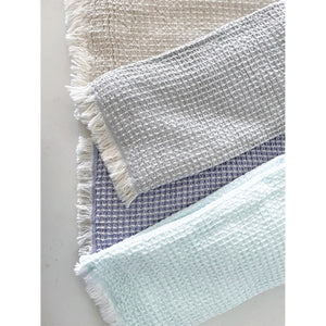 Turkish Cotton Waffle Bath Towel | 2-Tone