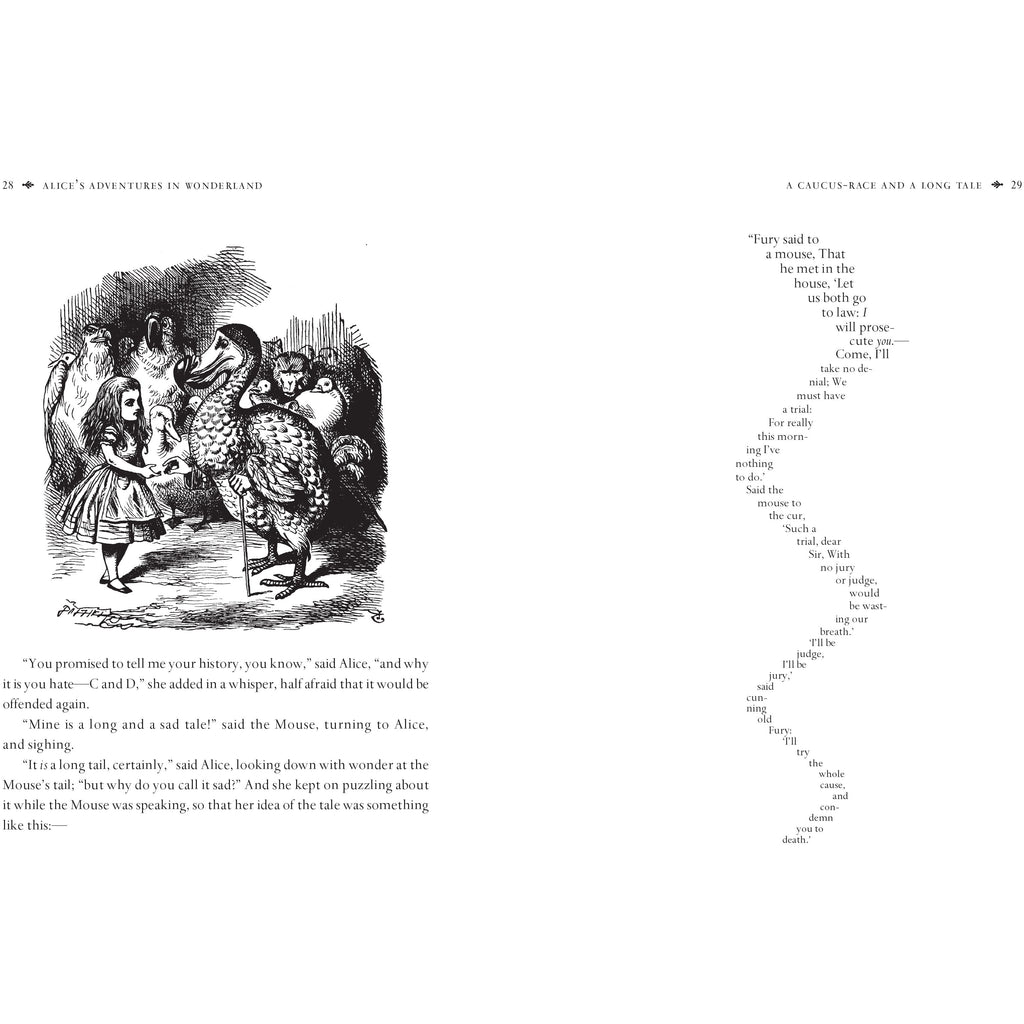 Alice’s Adventures in Wonderland & Through the Looking Glass.
