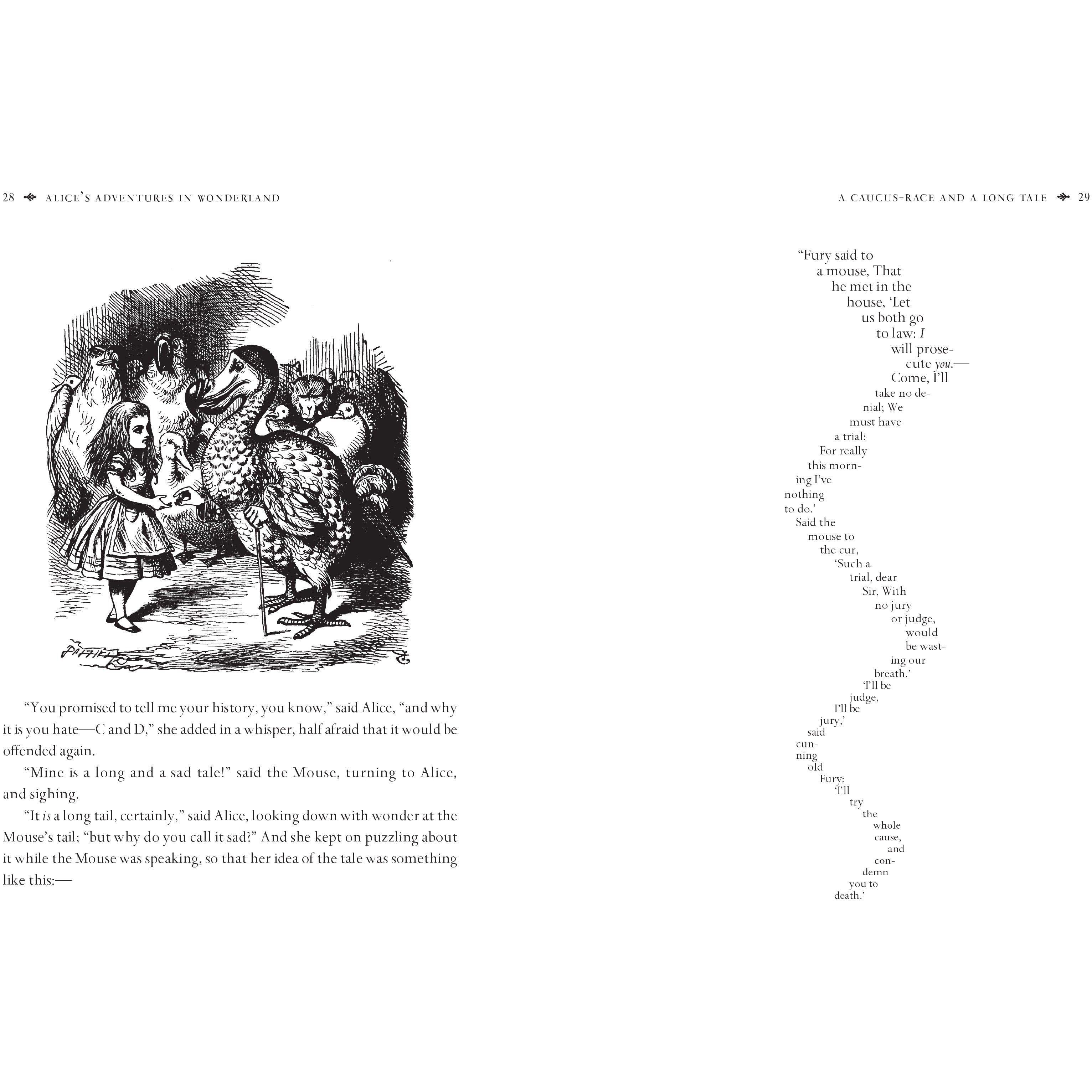 Alice’s Adventures in Wonderland & Through the Looking Glass.
