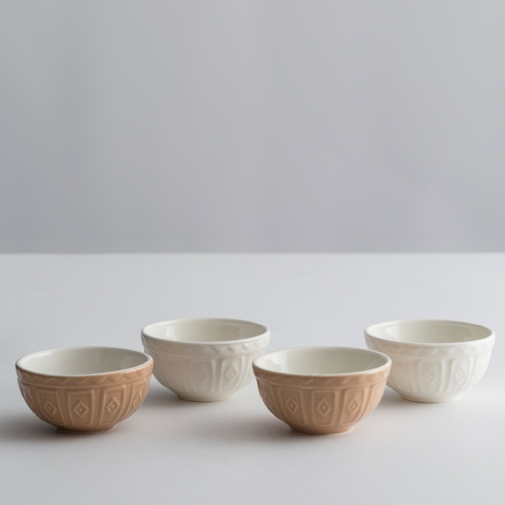 Mason Cash | S/4 Prep Bowls | Cane & Cream