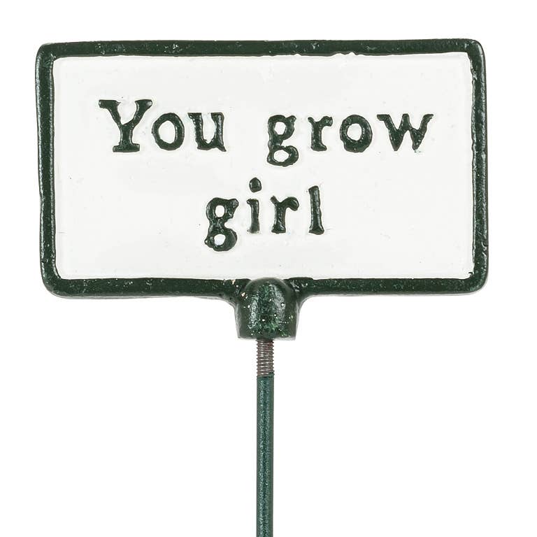 Abbott - Plant Signs-Antique White-5 Assorted-2x3.5"L