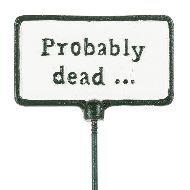Abbott - Plant Signs-Antique White-5 Assorted-2x3.5"L