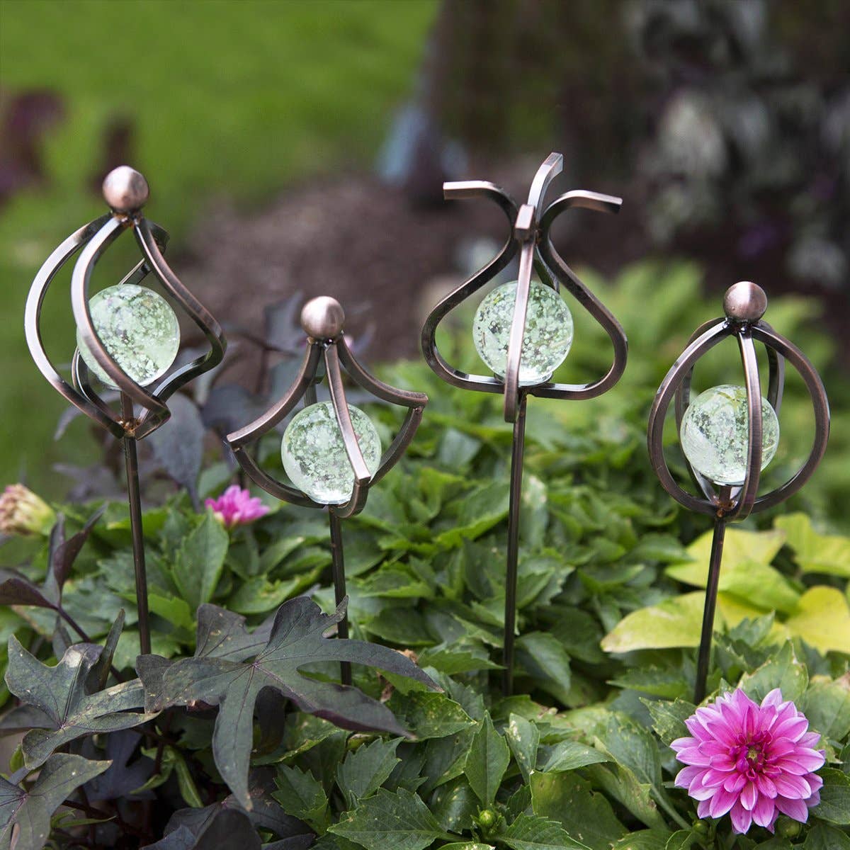 Illuminarie Glow Garden Pot Stakes