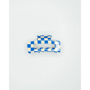 Checker Hair Claw | Orange