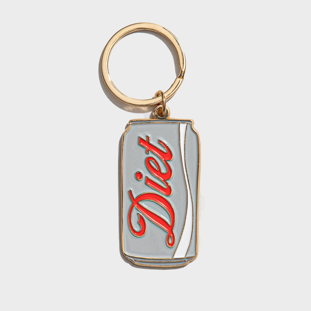 Diet Soda Enamel Keychain