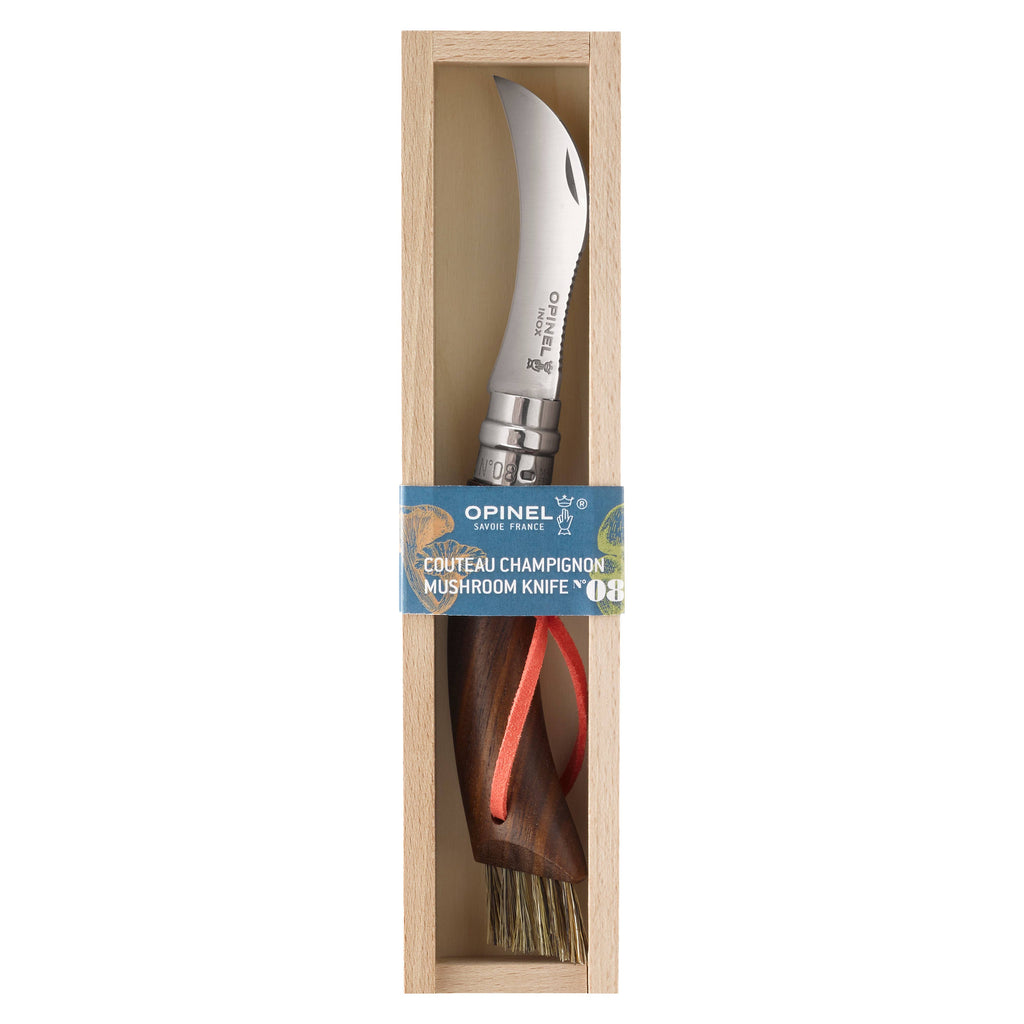 Opinel No.08 Black Walnut Mushroom Knife