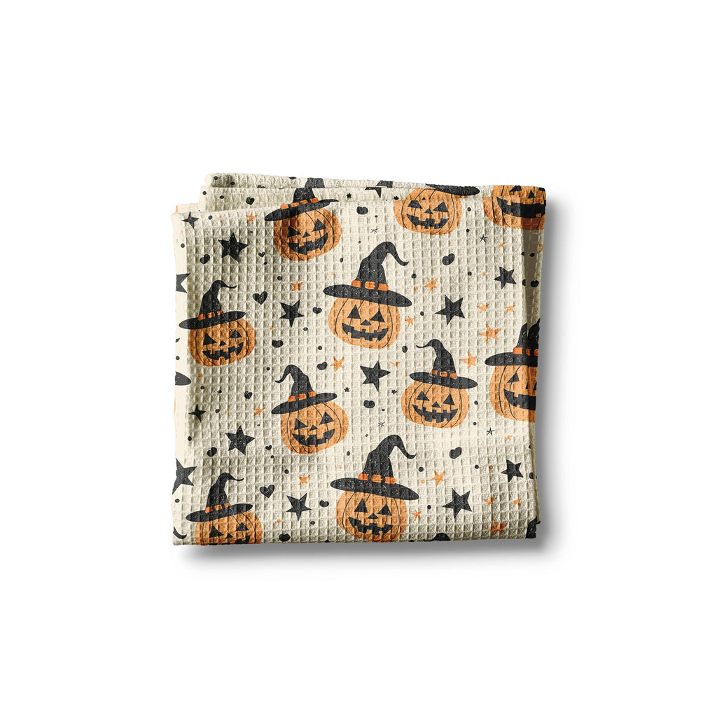 Kitchen Towel | Witchy Jack-o’-Lanterns