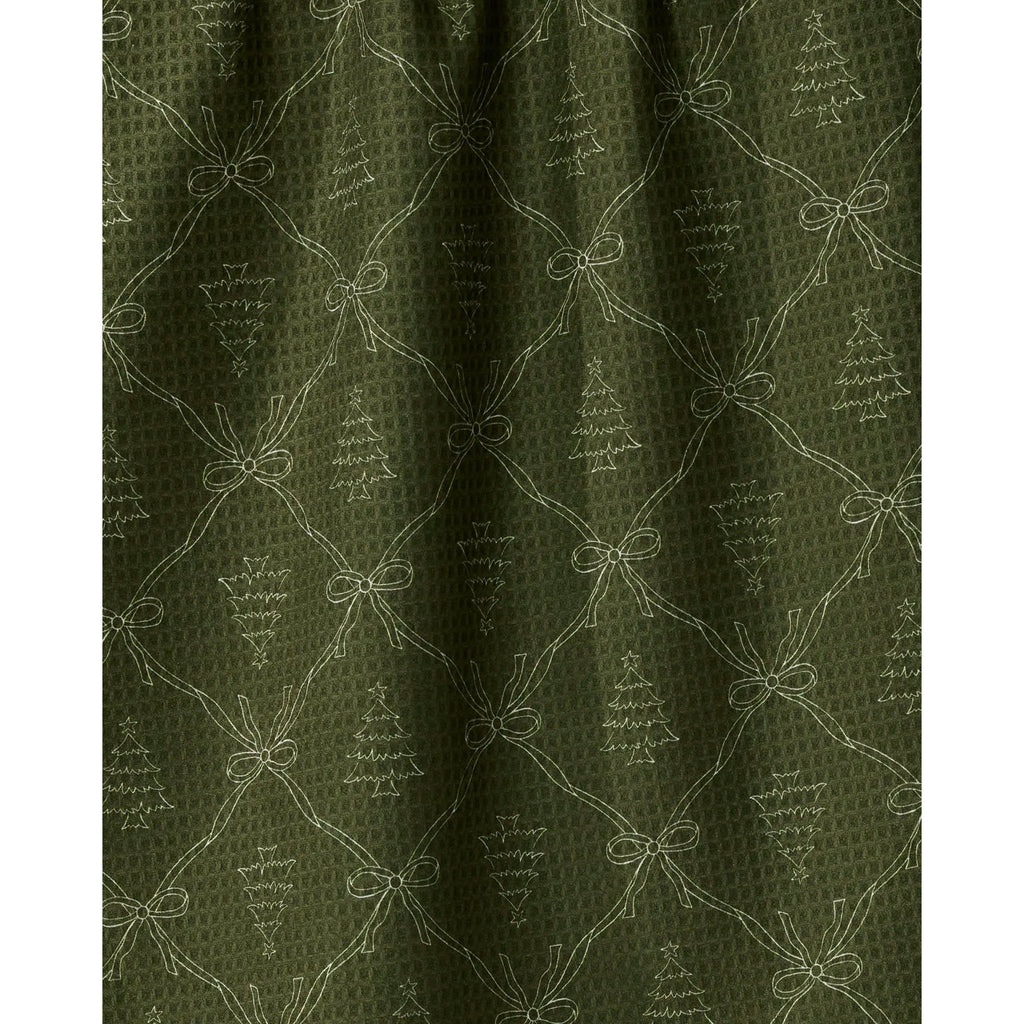 Geometry - Cedar Bows Luxe Kitchen Towel