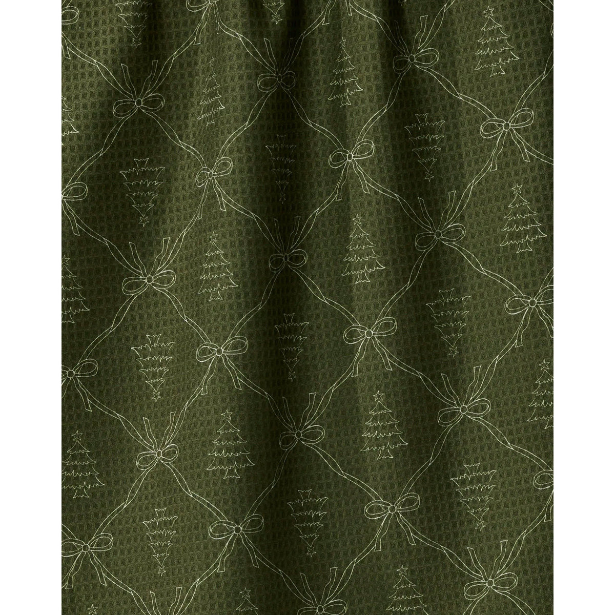 Geometry - Cedar Bows Luxe Kitchen Towel