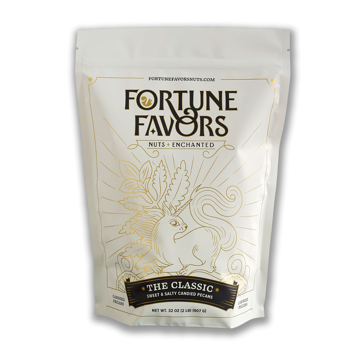 Fortune Favors - 2lb Fortune Favors The Classic Candied Pecans