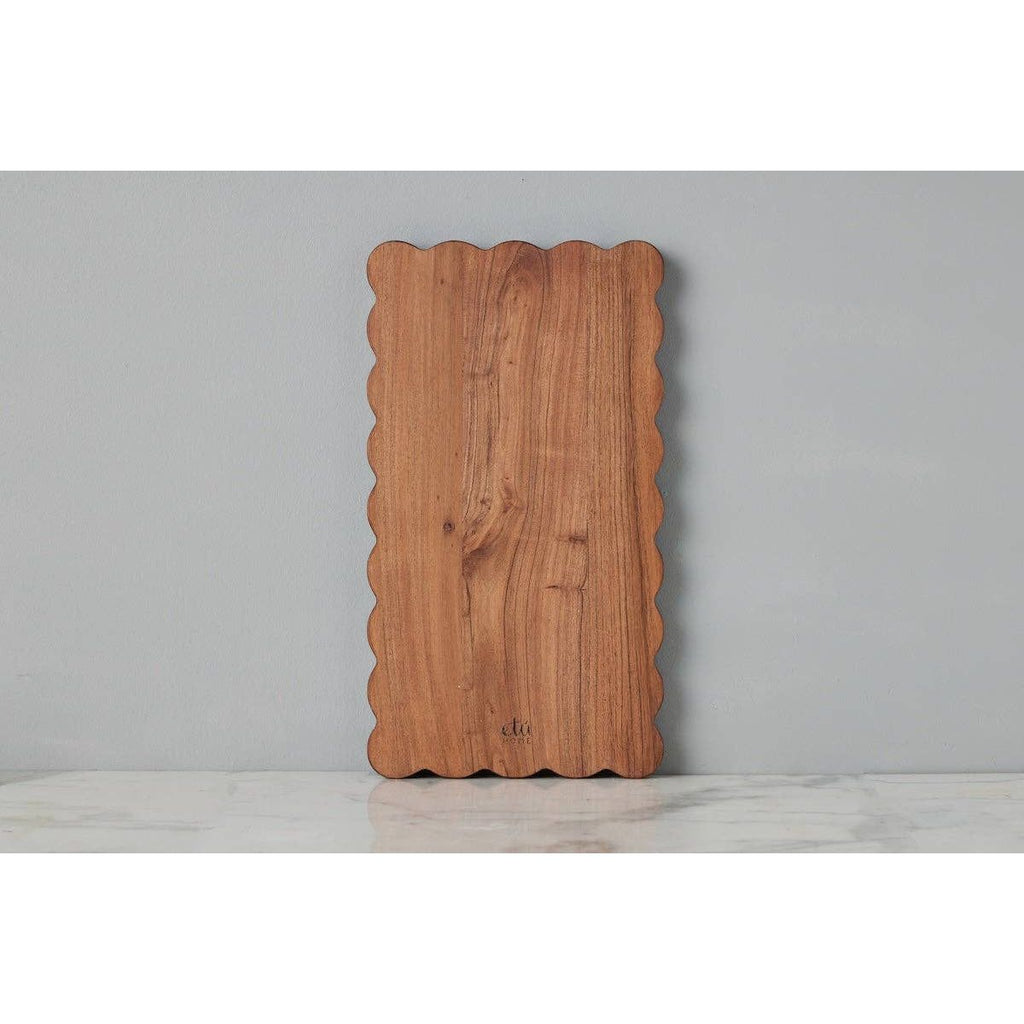 Scalloped Rectangle Cutting Board| Medium