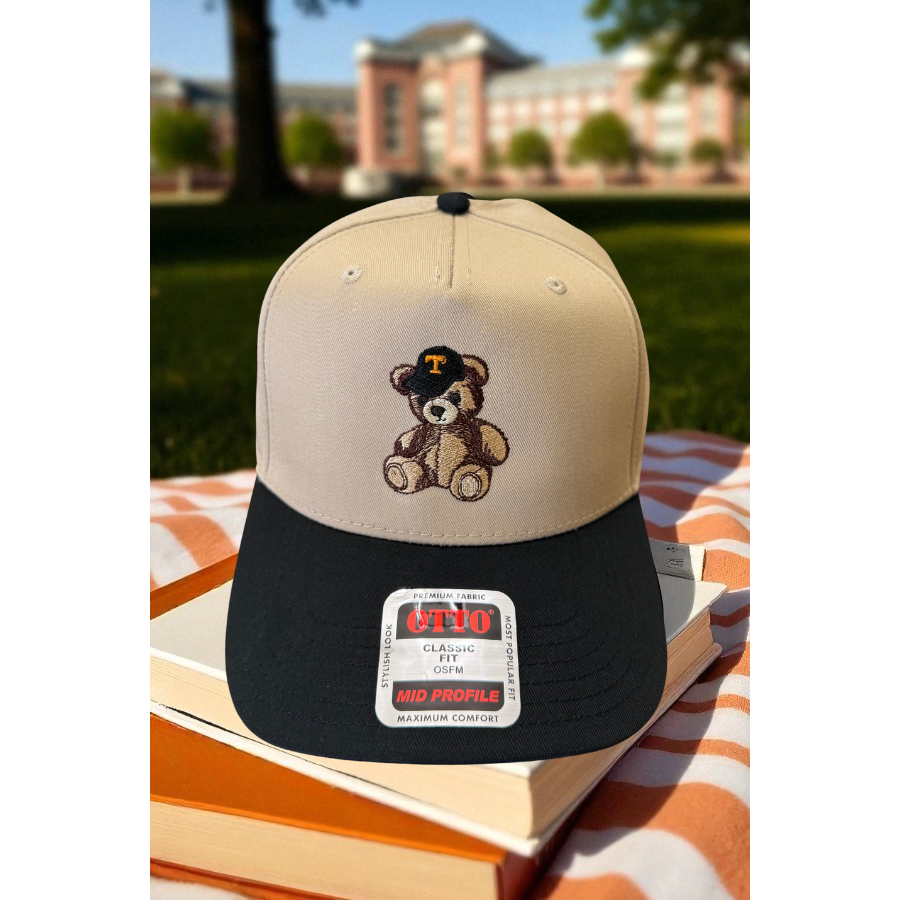 Nash Grey - VOLS Teddy Khaki/Black Embroidered Hat