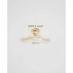 Beachy Loop Hair Claw | Pearl