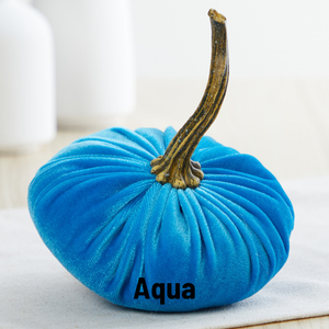 Velvet Pumpkin | Small- Gold