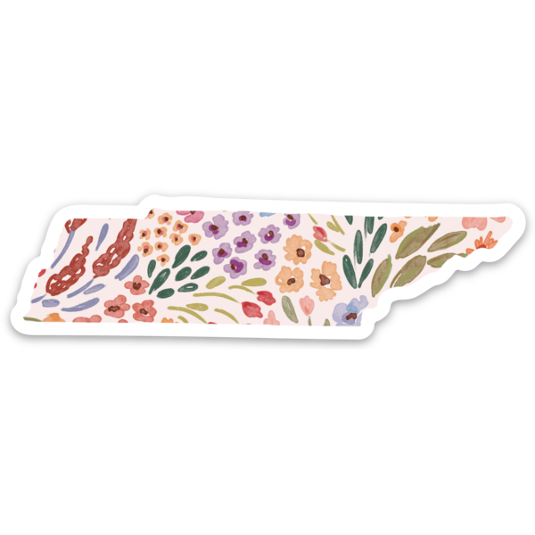 Tennessee State Floral Sticker | Sunny Poppies