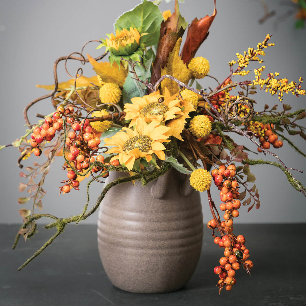 Billy Button Stem - Yellow