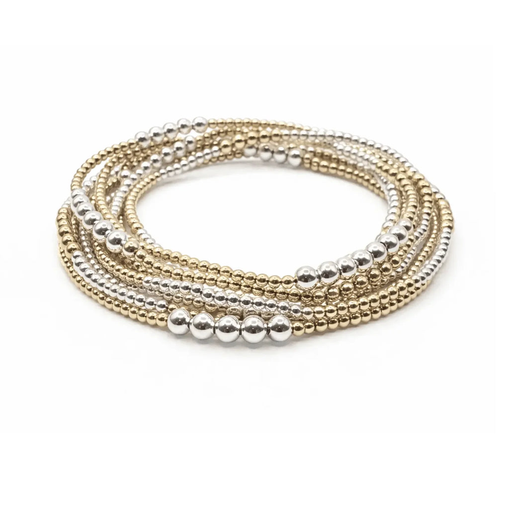 The Hamptons 14k Gold Filled Beaded Bracelet