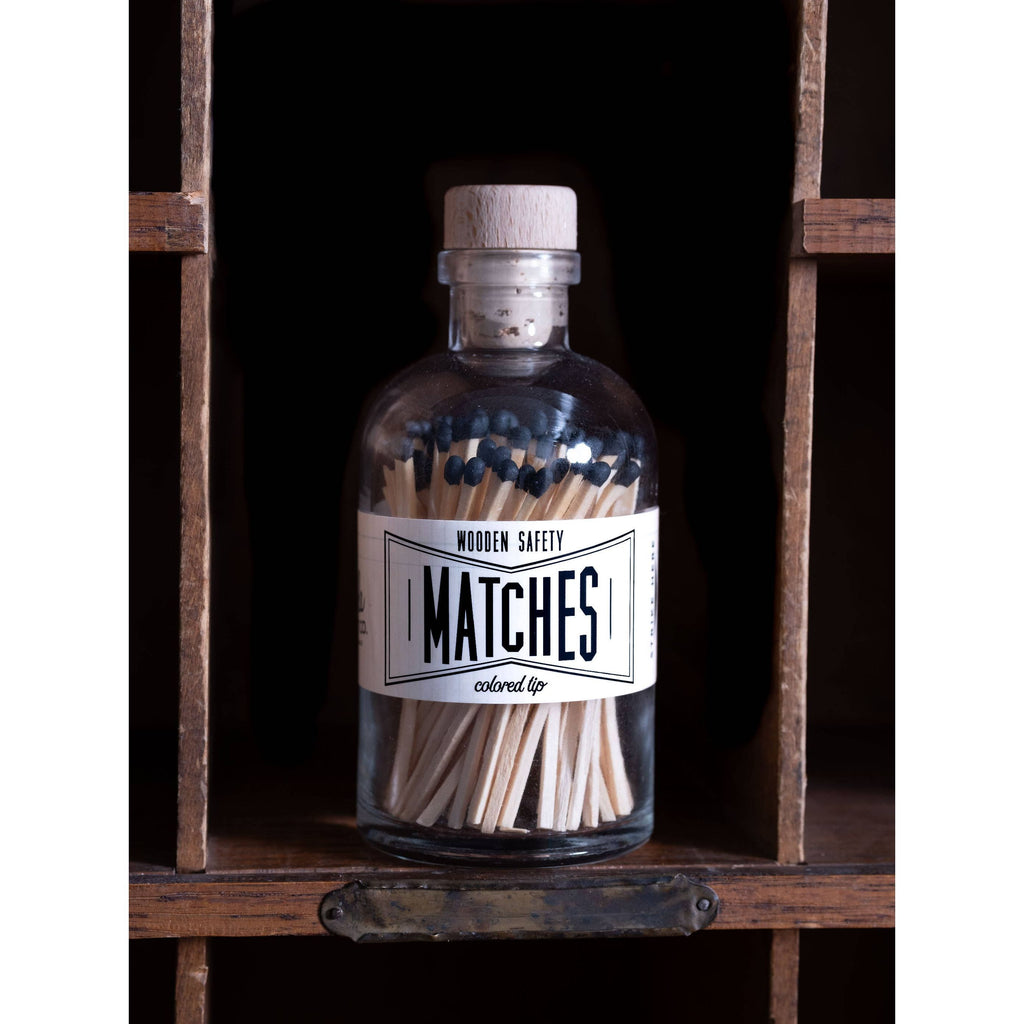 Vintage Apothecary Matches |Black