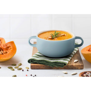 Ceramic Soup Crock | Caramel